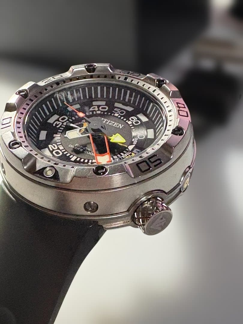 シチズン　プロマスター　エコドライブ　アクアランド