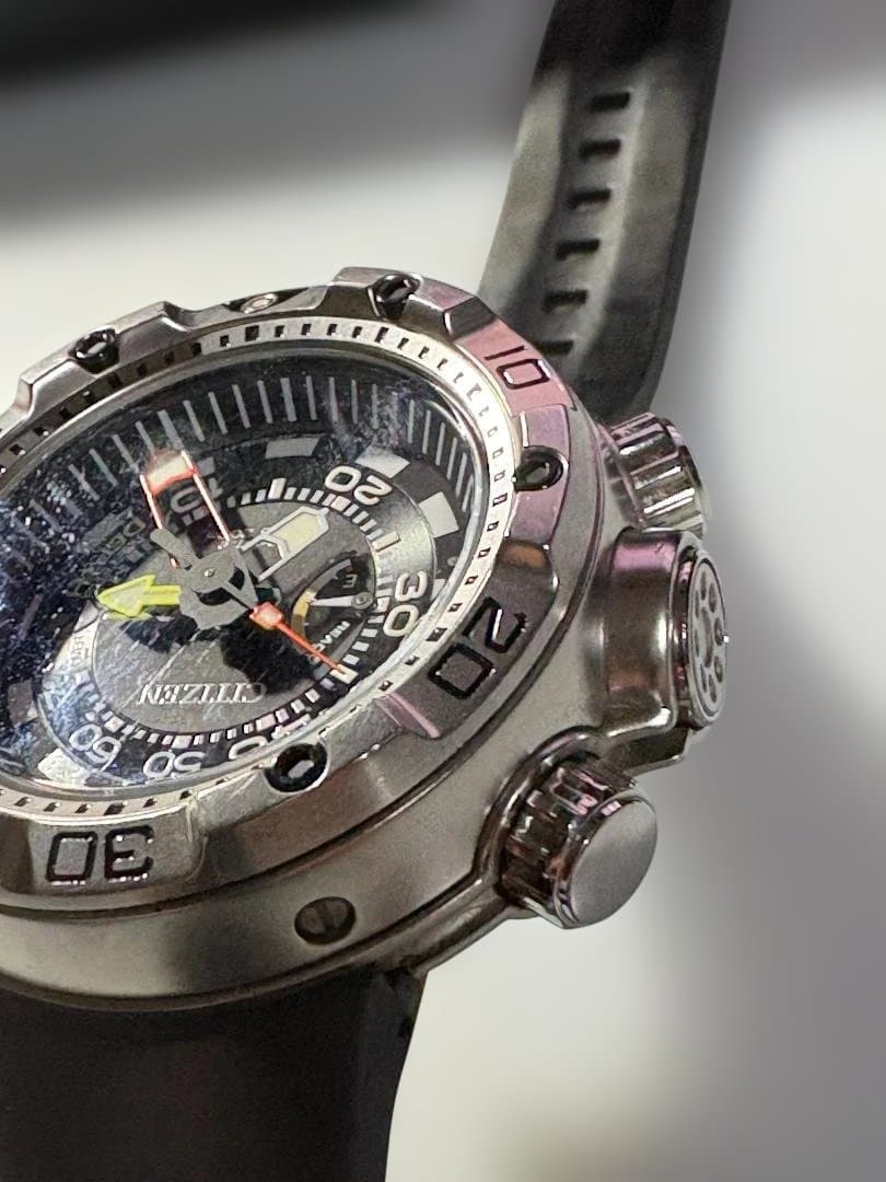 シチズン　プロマスター　エコドライブ　アクアランド