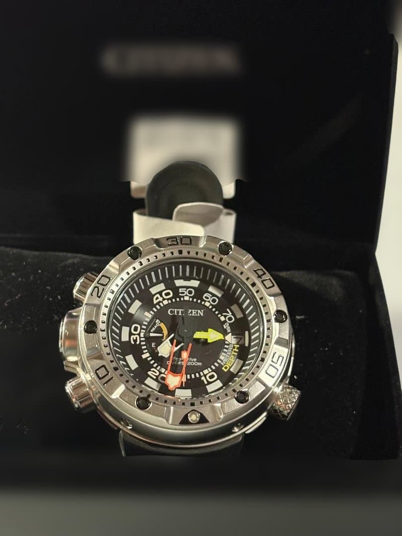 シチズン　プロマスター　エコドライブ　アクアランド