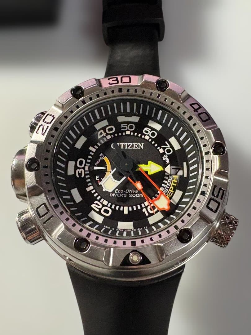 シチズン　プロマスター　エコドライブ　アクアランド