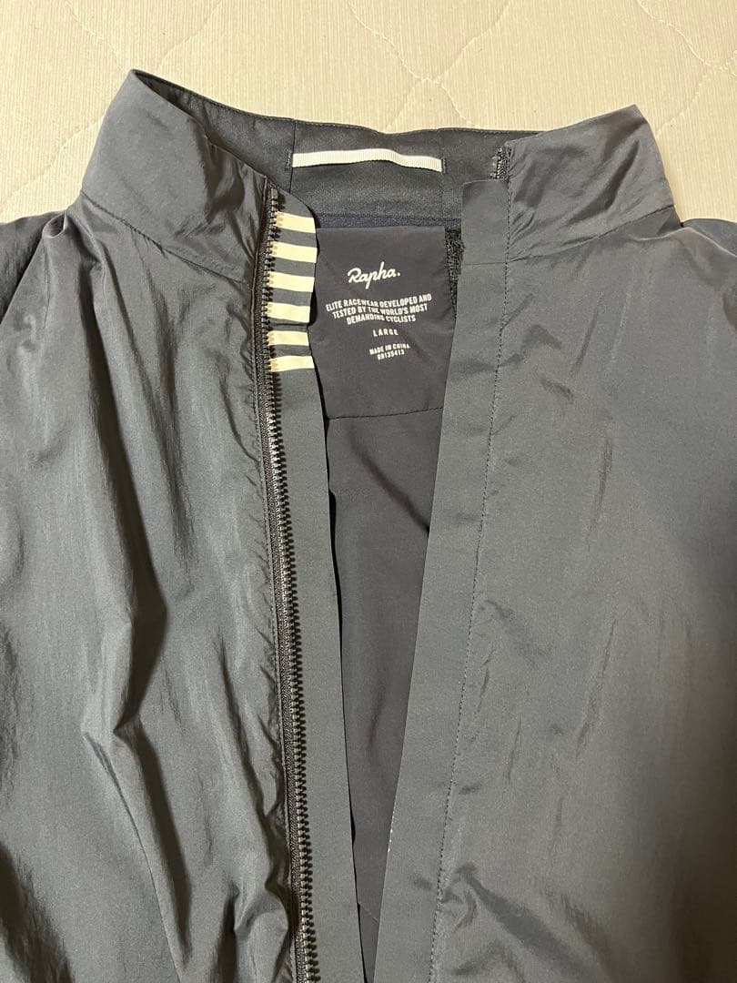 (美品)RaphaラファプロチームインサレーテッドジャケットLブラック