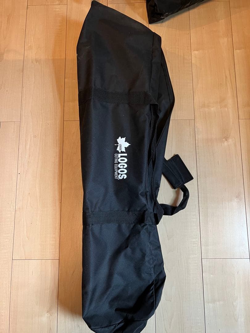 LOGOS アウトドアテーブル 四角形 サイドパネル付き　囲炉裏