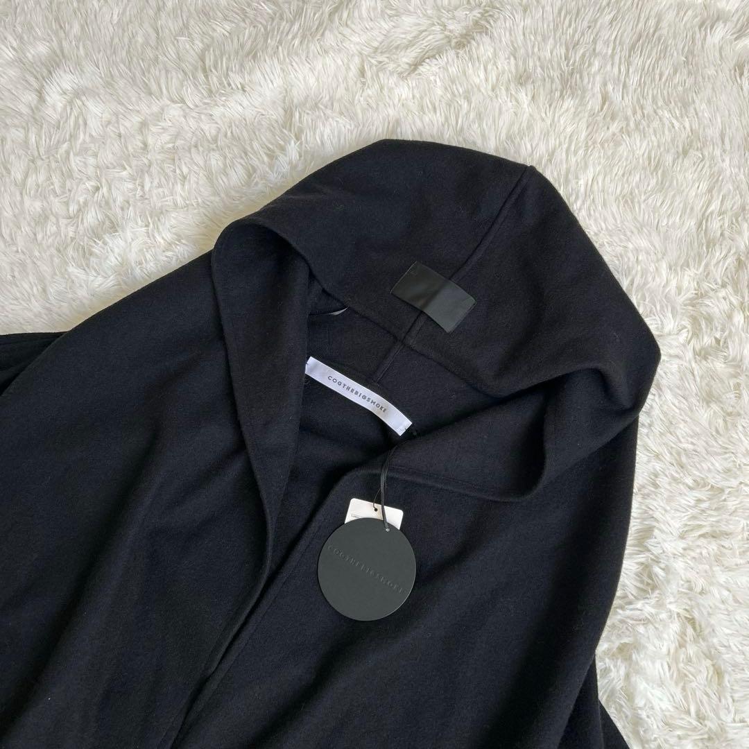 ✨新品未使用✨定価7.2万 コグザビッグスモーク フーディーケープ ネイビー