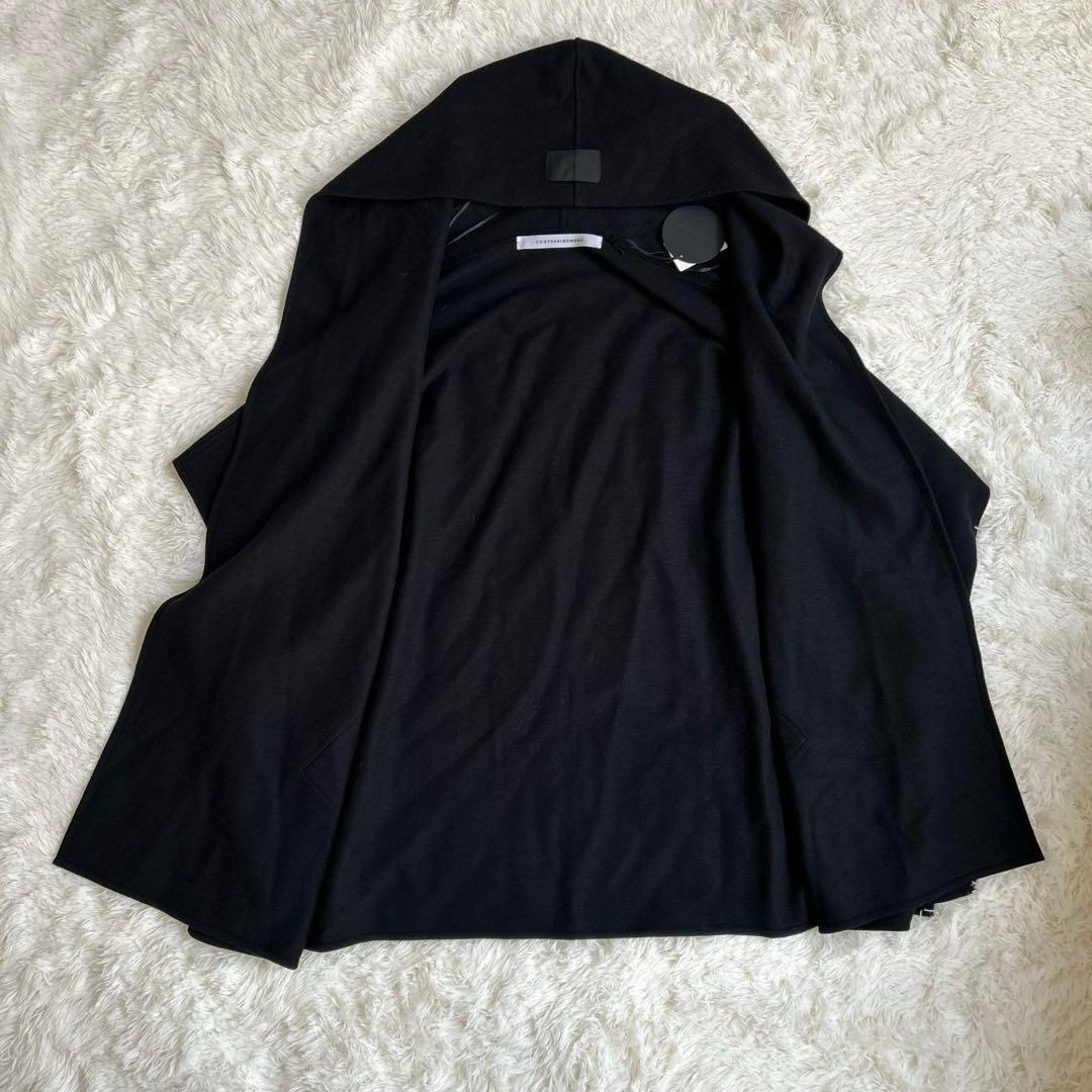 ✨新品未使用✨定価7.2万 コグザビッグスモーク フーディーケープ ネイビー