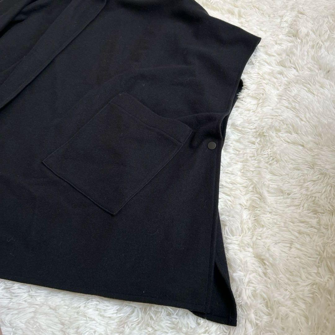 ✨新品未使用✨定価7.2万 コグザビッグスモーク フーディーケープ ネイビー