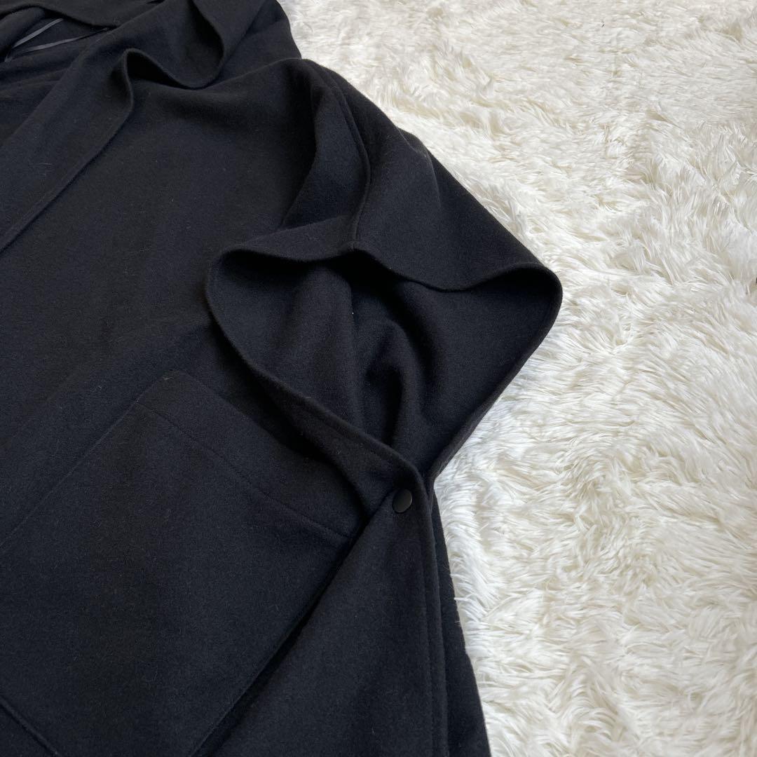 ✨新品未使用✨定価7.2万 コグザビッグスモーク フーディーケープ ネイビー