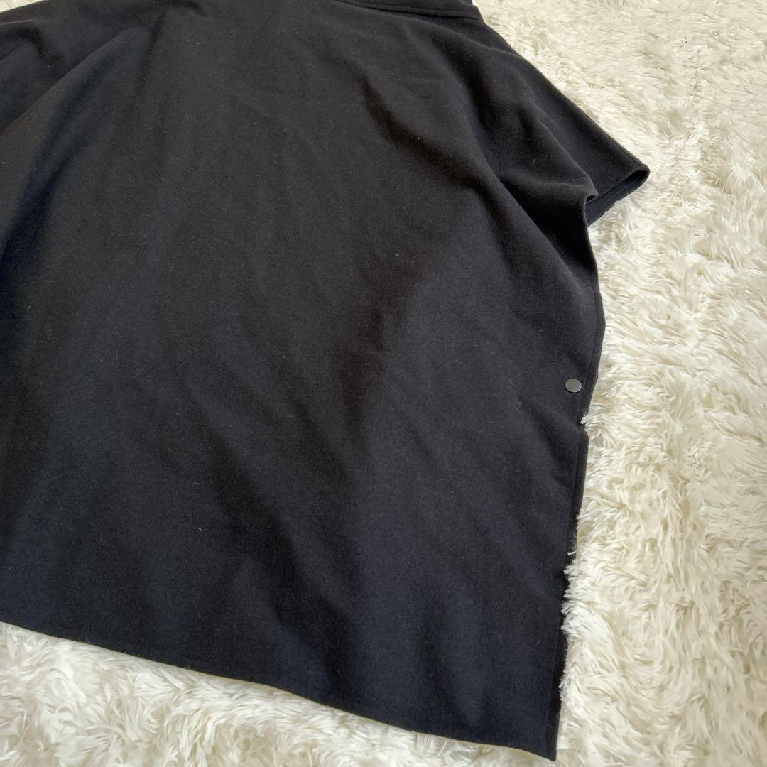 ✨新品未使用✨定価7.2万 コグザビッグスモーク フーディーケープ ネイビー