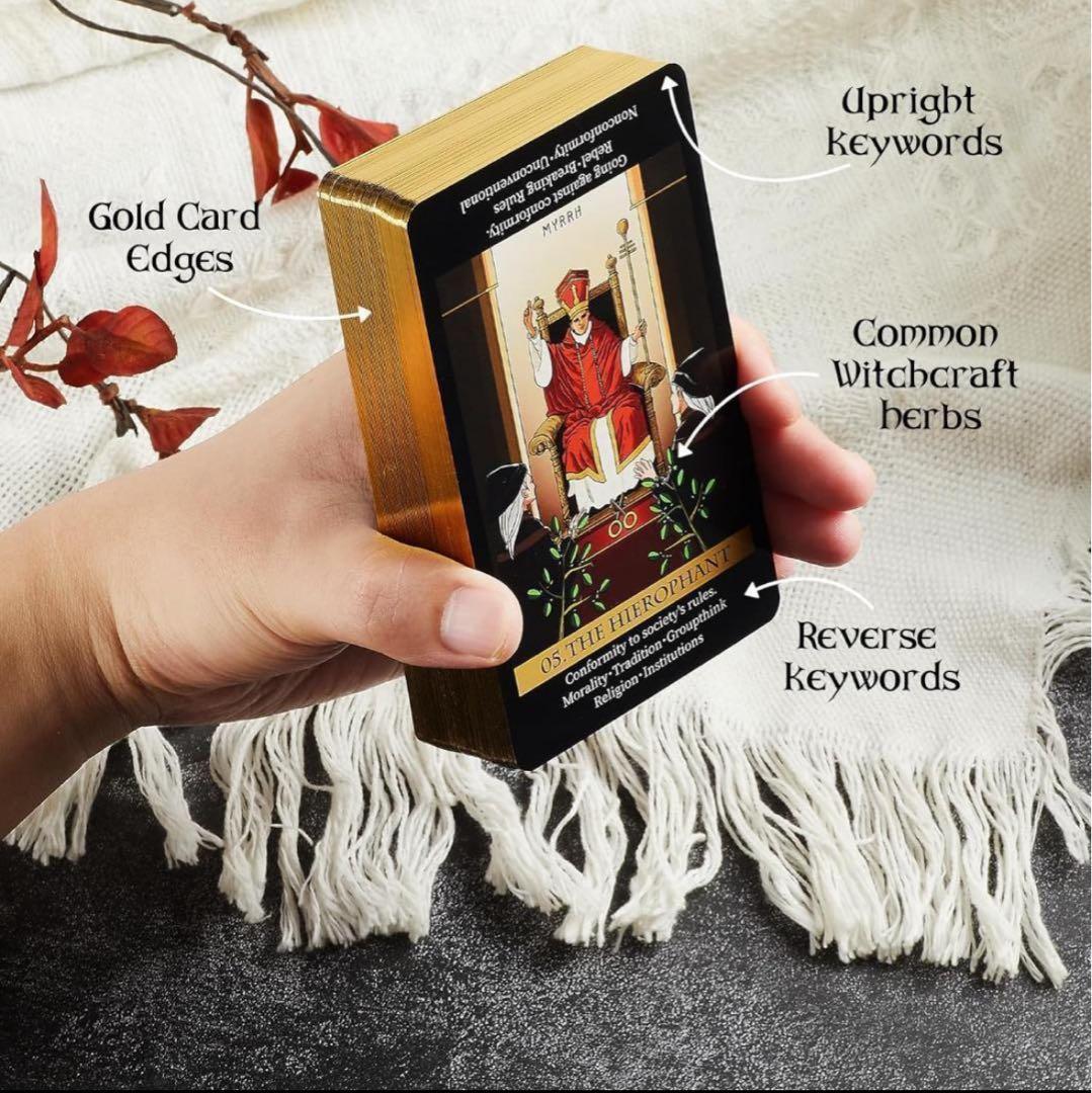 THE HERBAL WITCH TAROT 植物　魔女　タロット