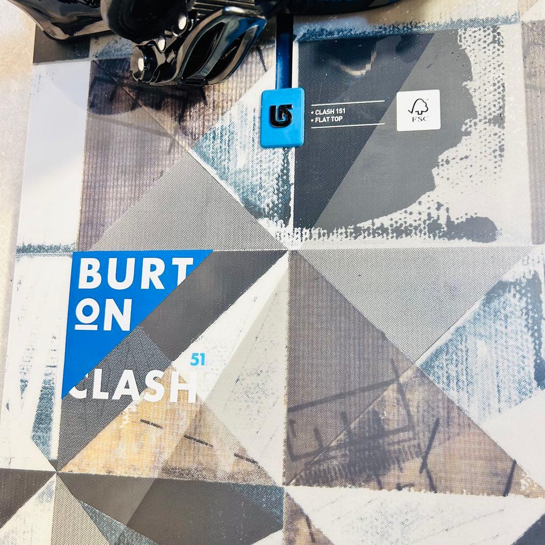 Burton CLASH 151 フリースタイル M スノーボード セット