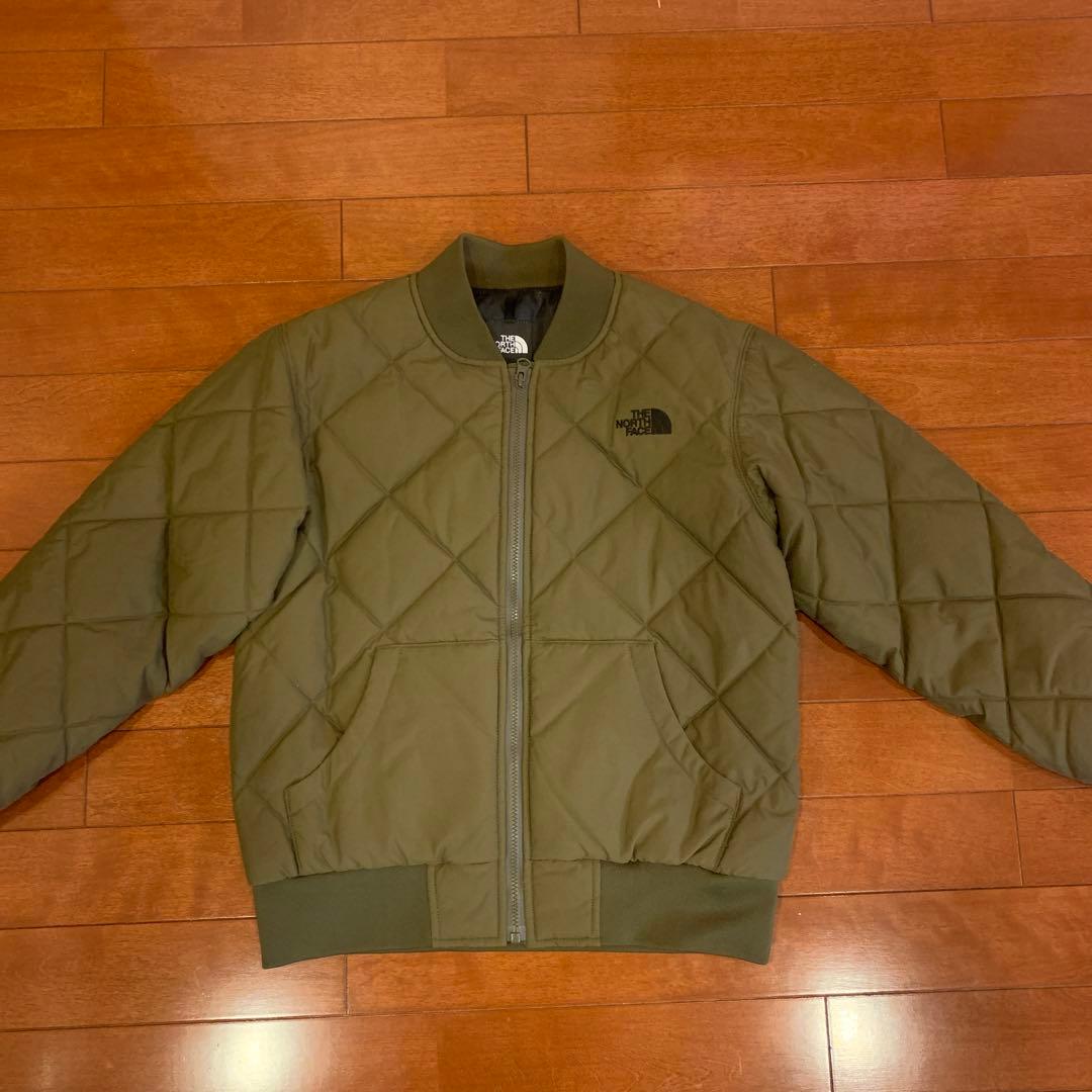 美品　140キッズアウター　THE NORTH FACE キルティングジャケット