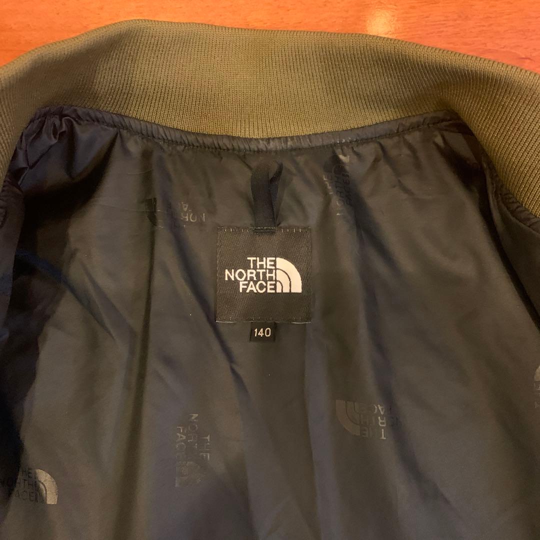 美品　140キッズアウター　THE NORTH FACE キルティングジャケット