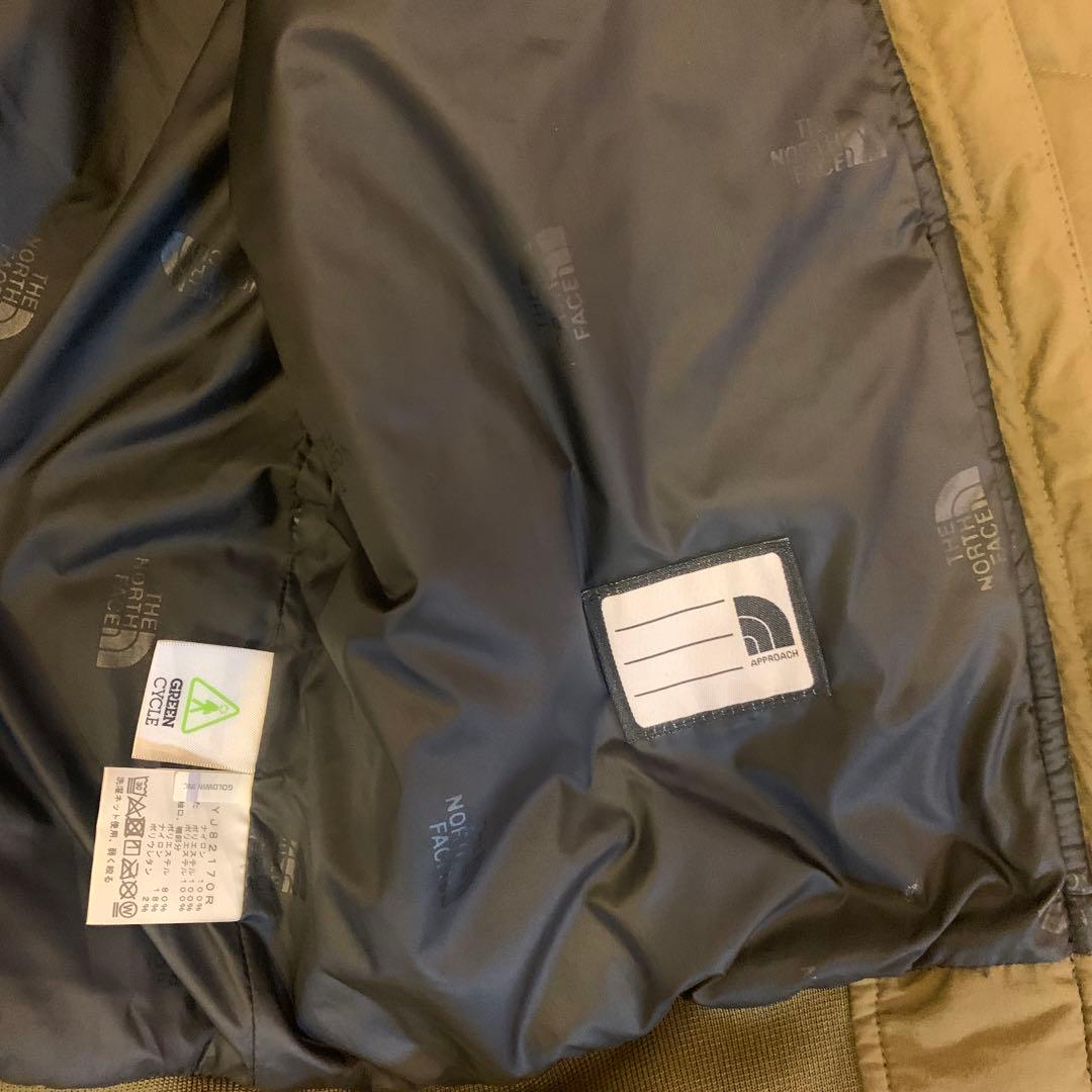 美品　140キッズアウター　THE NORTH FACE キルティングジャケット