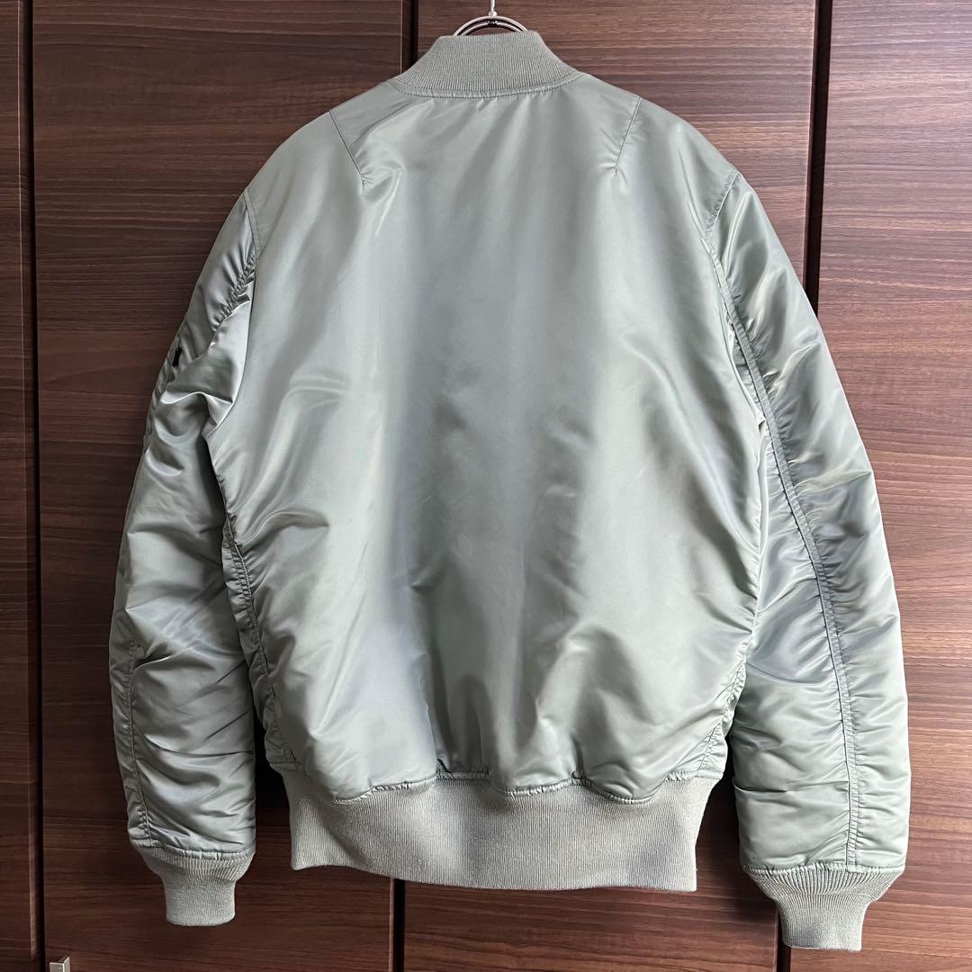 ALPHA INDUSTRIES MA-1 フライトジャケット セージグリーン