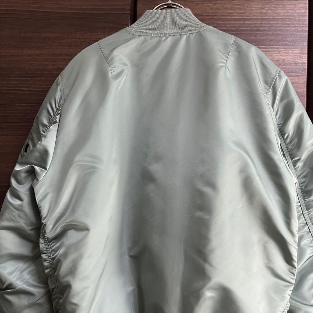 ALPHA INDUSTRIES MA-1 フライトジャケット セージグリーン