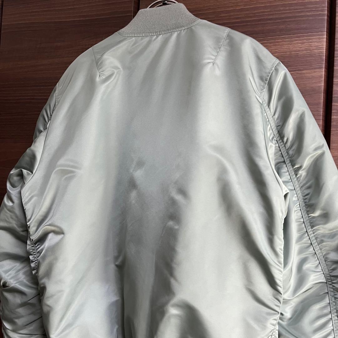 ALPHA INDUSTRIES MA-1 フライトジャケット セージグリーン