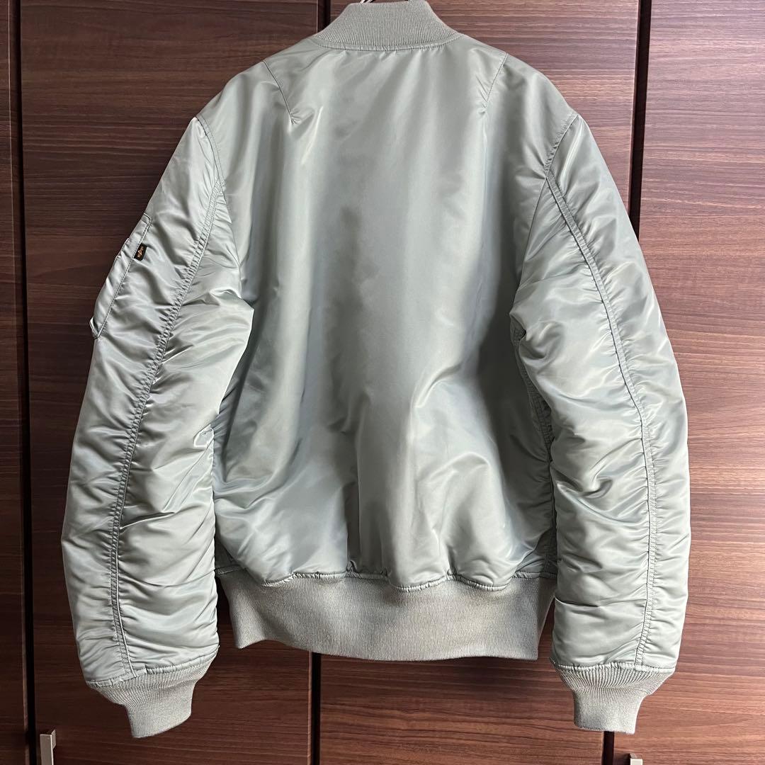 ALPHA INDUSTRIES MA-1 フライトジャケット セージグリーン