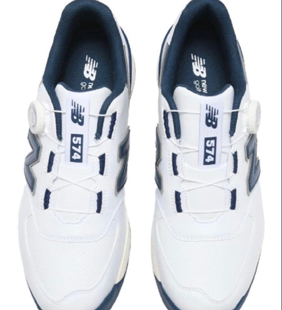 新品 ニューバランス 574 シリーズ ゴルフシューズ ボア 26cm