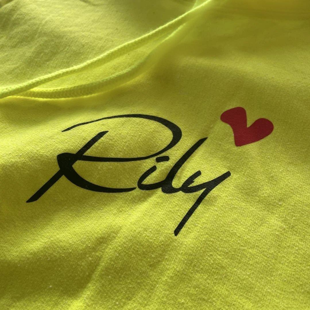 今市隆二 RILY パーカー ネオンイエロー スウェット 三代目 フーディー