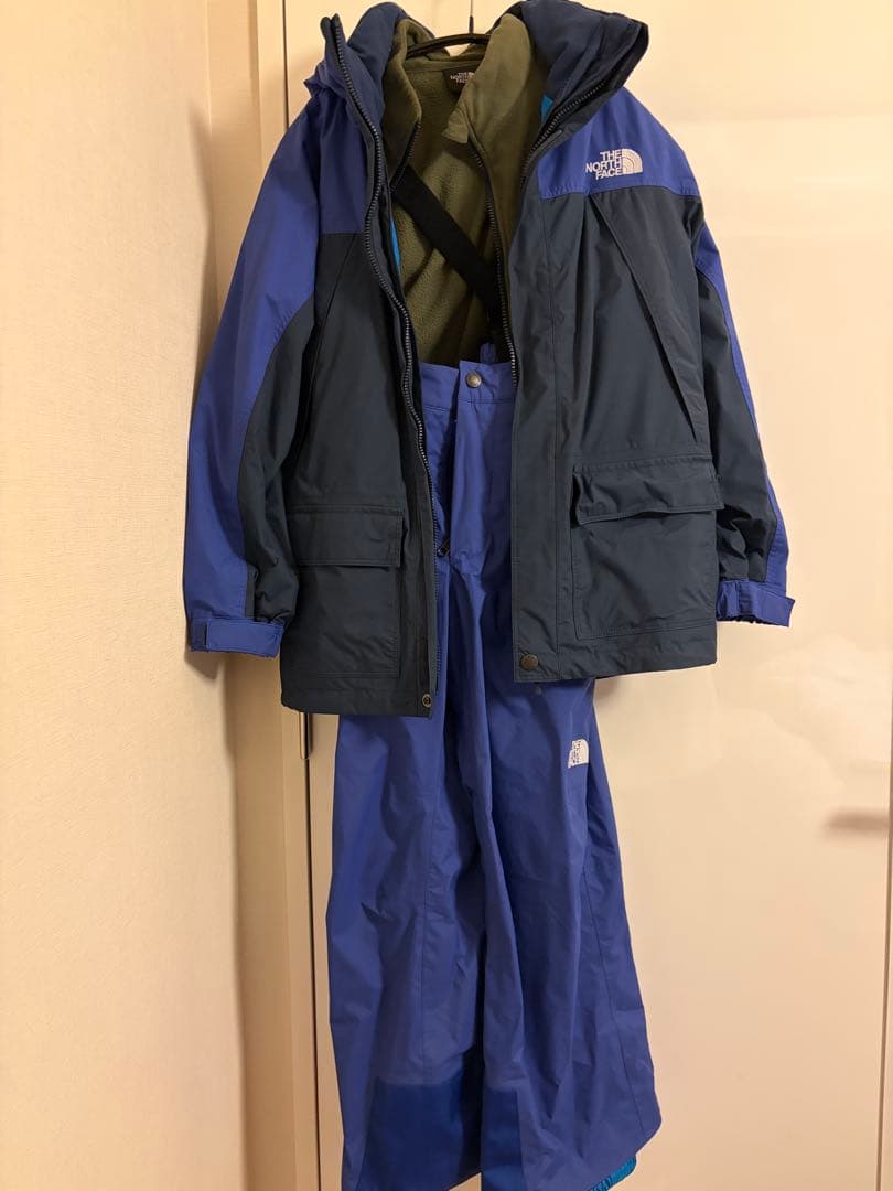 The North Face ジュニア スノボーウェア ネイビー/ブルー