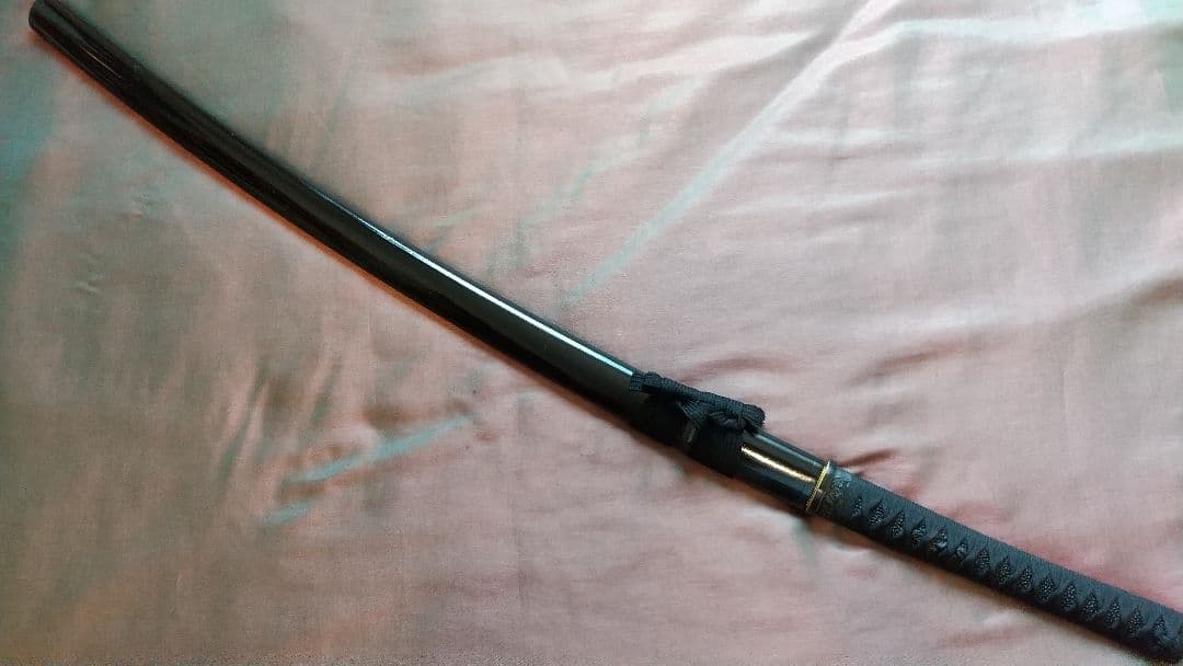 【鶴姫一文字風】模造刀 互の目刃紋 喰出し鍔 模擬刀 sword 上杉謙信