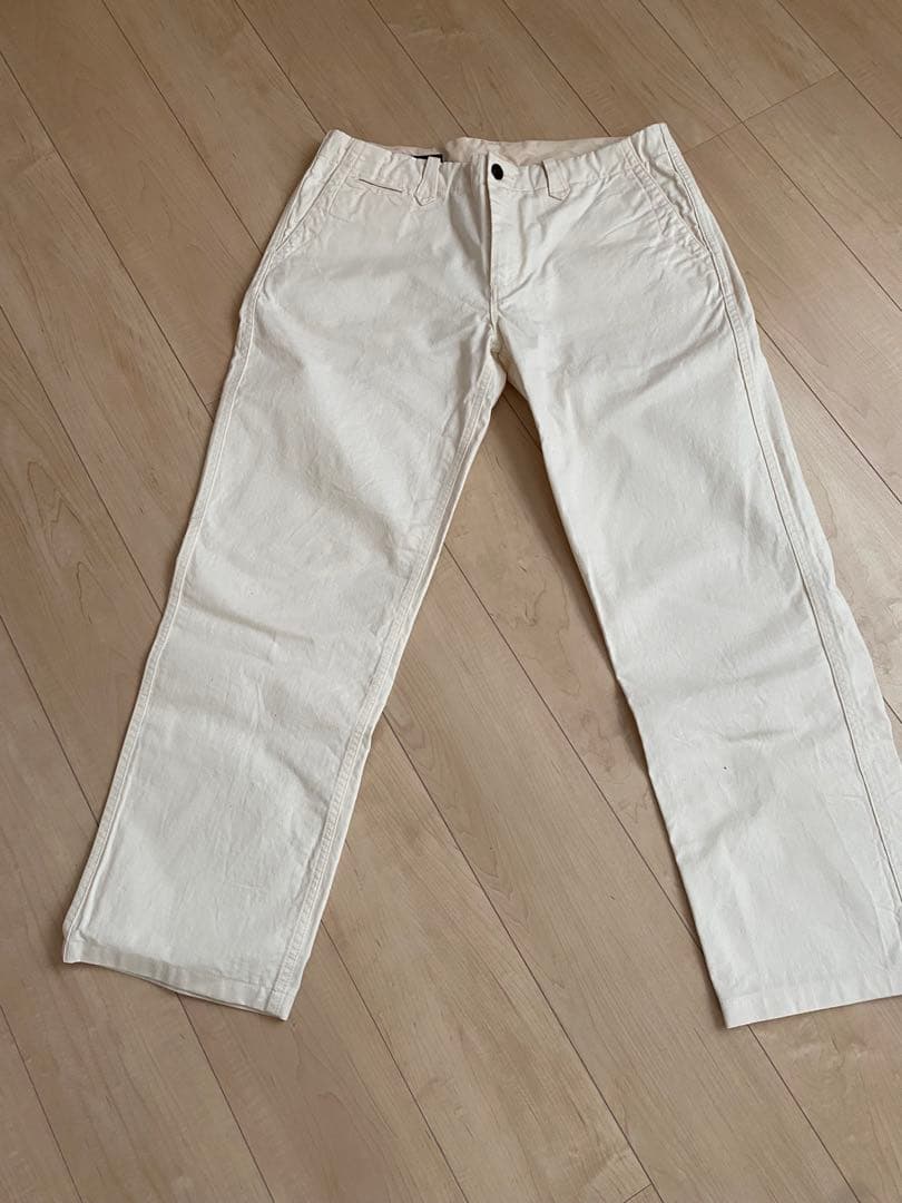 WESTRIDE ホワイトチノパン36