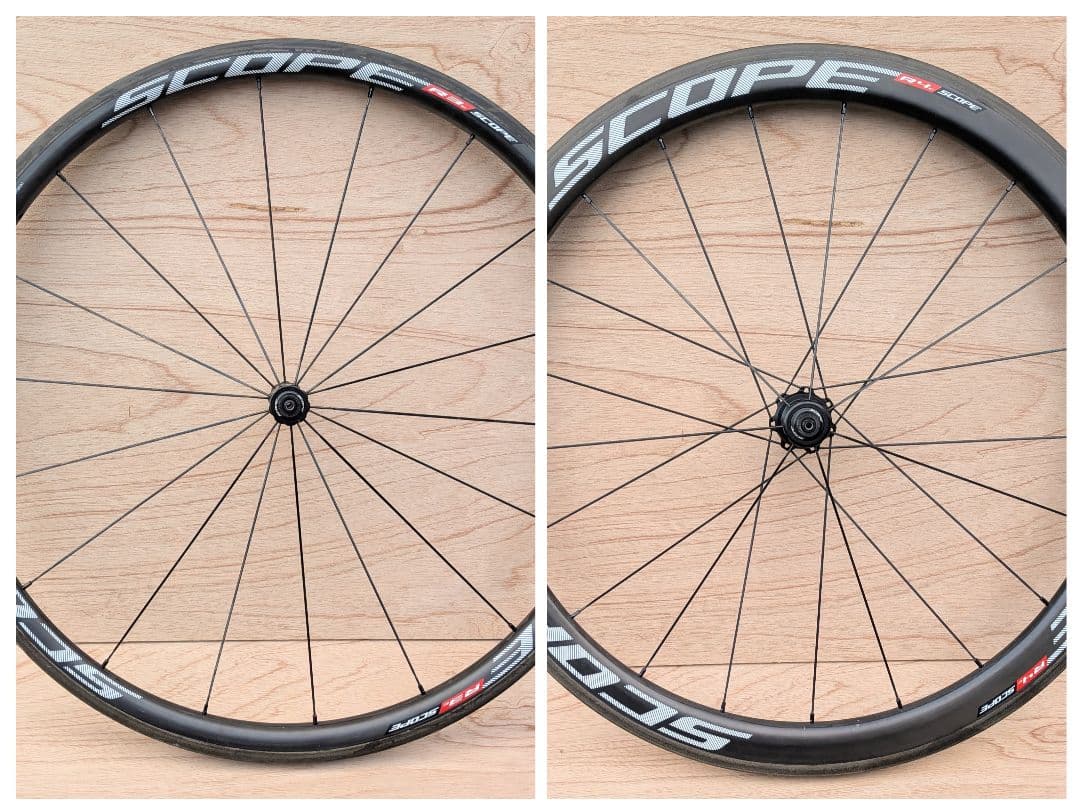 SCOPE R3c(F)/R4c(R) カーボンホイール前後セット