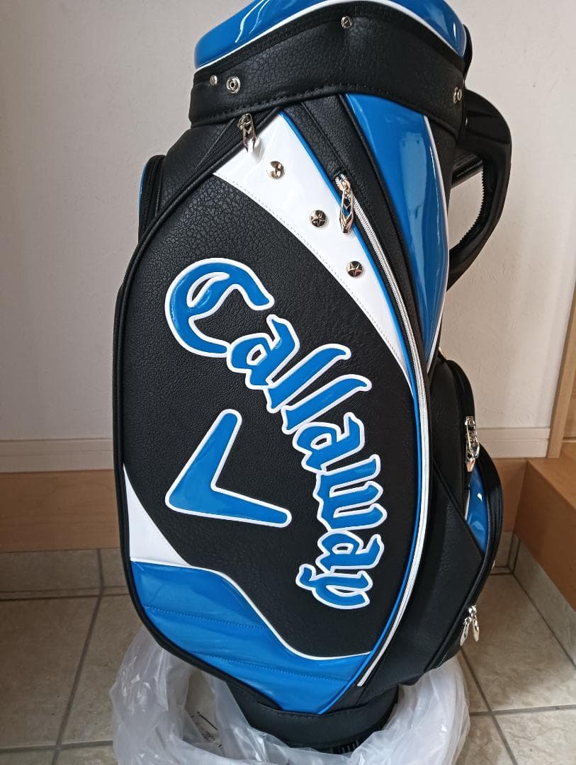 今*孝様 Callaway キャディバッグ 青黒