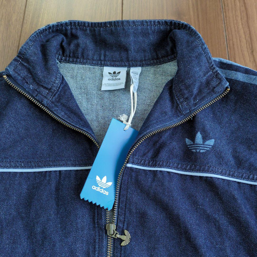 タグ付未使用品希少adidas original トラックジャケット デニム L