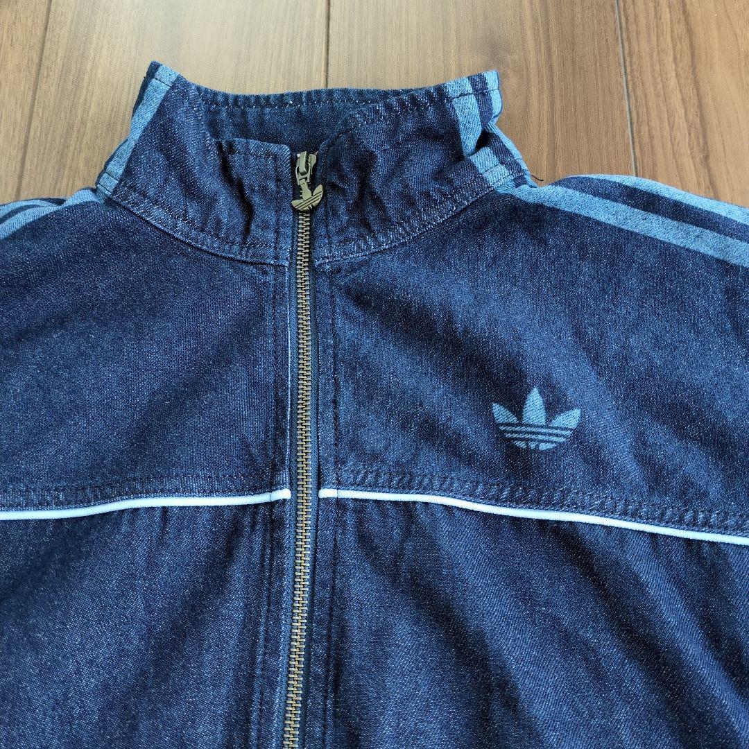タグ付未使用品希少adidas original トラックジャケット デニム L