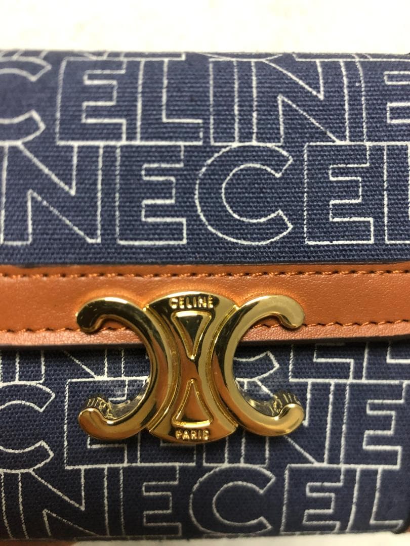 三つ折り財布✧セリーヌ さいふ 小銭入れ✧celine ケース メンズ