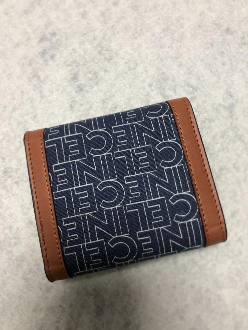 三つ折り財布✧セリーヌ さいふ 小銭入れ✧celine ケース メンズ