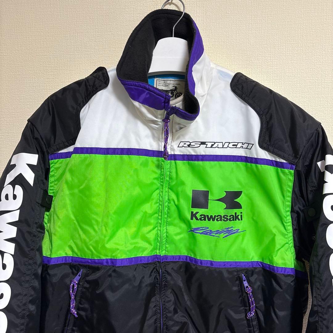 n*e様 Kawasaki RS Taichi ジャケット バイク ウェア 旧車
