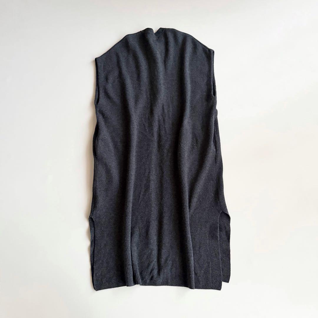 22AW 【ハウスオブロータス】 高山都 カシミヤ混 スムースニット ジレ