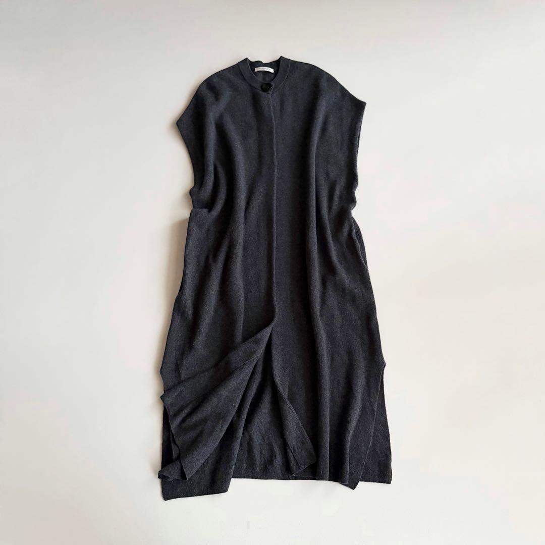 22AW 【ハウスオブロータス】 高山都 カシミヤ混 スムースニット ジレ