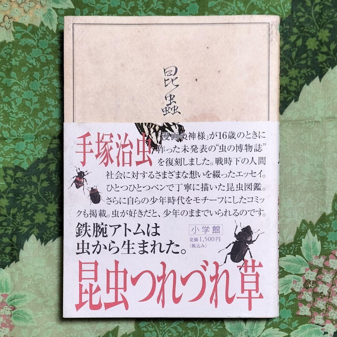 希少本！✨『昆虫つれづれ草』✨手塚治虫著 寺坂啓著 虫の博物誌 昆虫図鑑 手描き