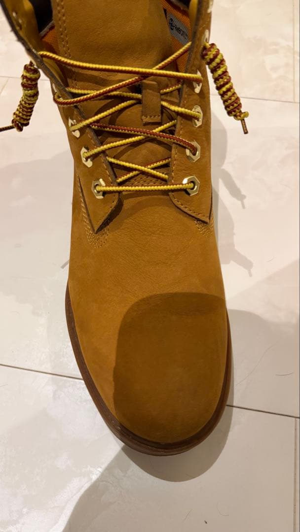 美品 Timberland 6インチ 27cm イエローブーツ