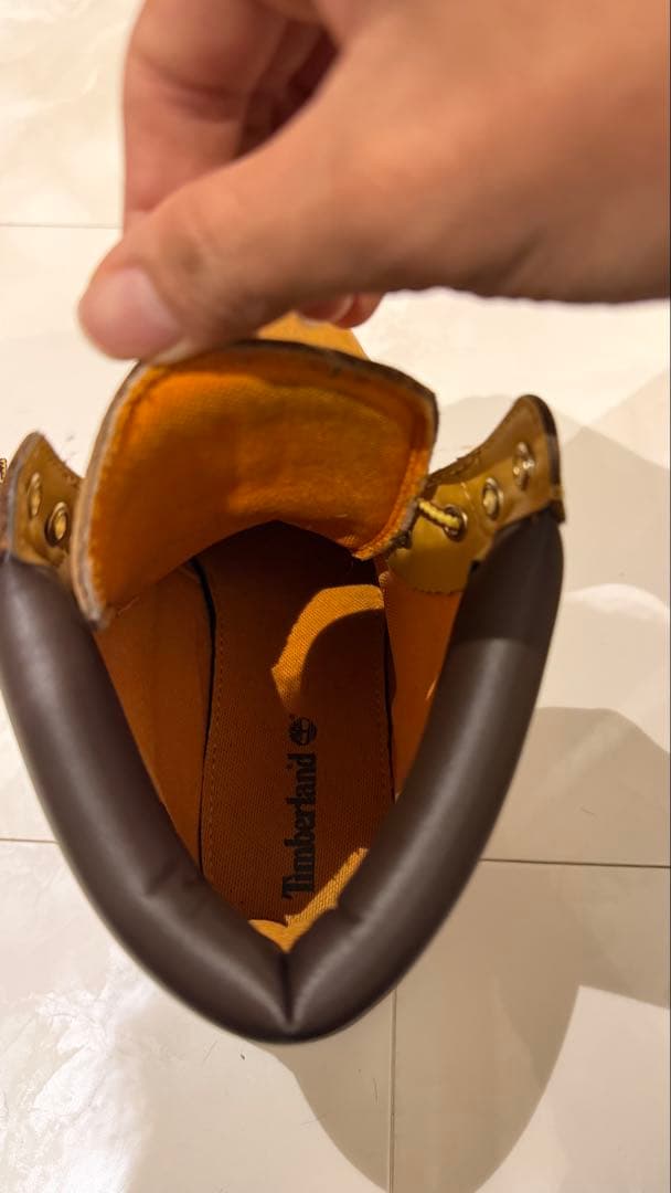 美品 Timberland 6インチ 27cm イエローブーツ