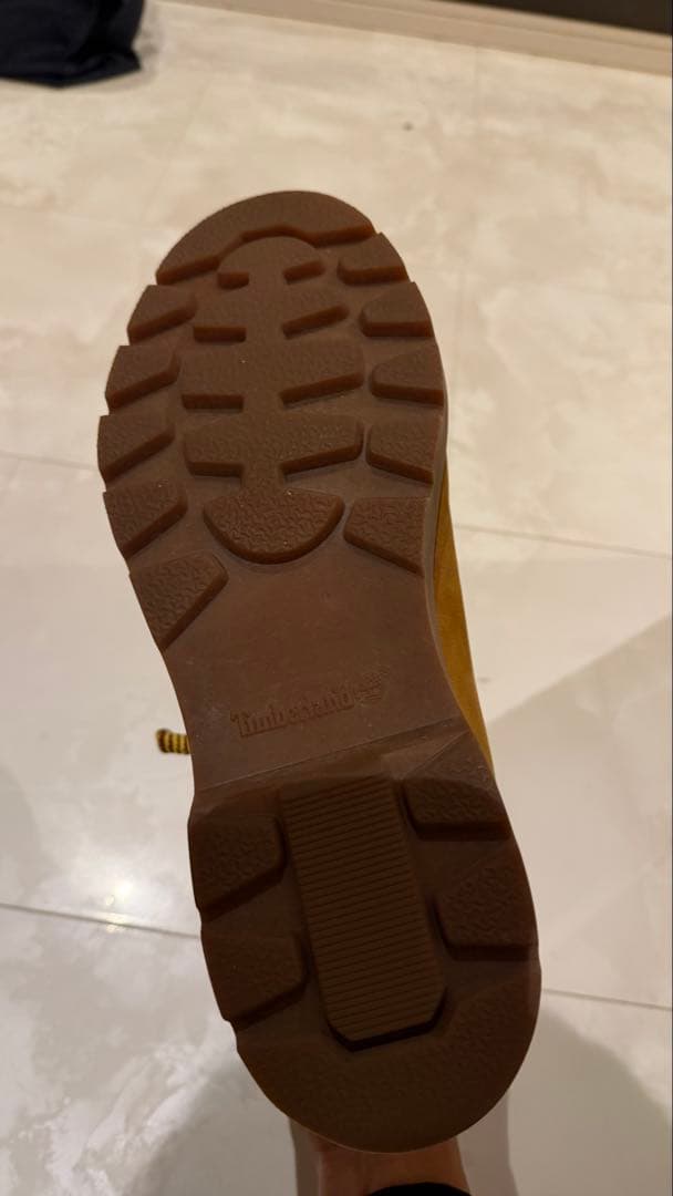 美品 Timberland 6インチ 27cm イエローブーツ