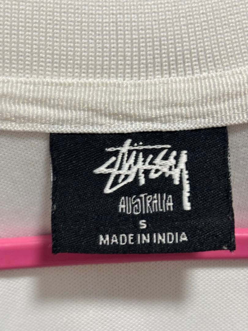 Stüssy 長袖ポロシャツ ホワイト