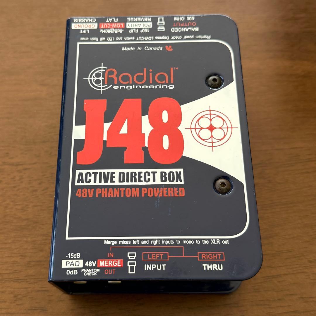 RADIAL J48 アクティブ DI