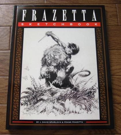 Frazetta Sketchbook vol I　Frank Frazetta