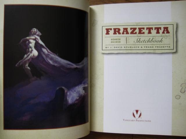 Frazetta Sketchbook vol I　Frank Frazetta