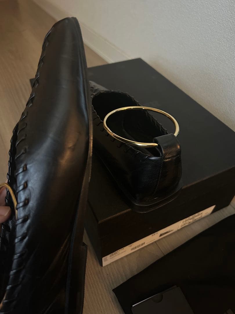 【正規品】JIL SANDER Ring バレリーナフラットシューズ35.5