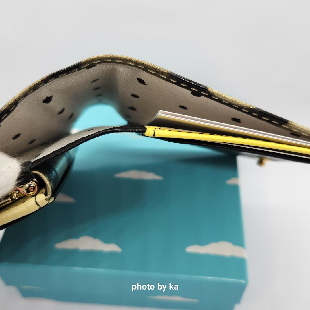 新品 未使用 ツモリチサト tsumorichisato がま口 折財布 ドット
