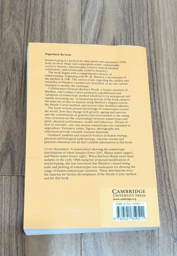 健康・医学 SOMATOTYPING DEVELOPMENT