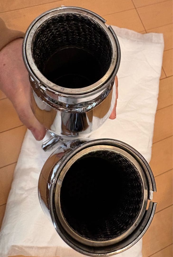 COBRA Race Pro Tips 3インチ スリップオン マフラー【消音】