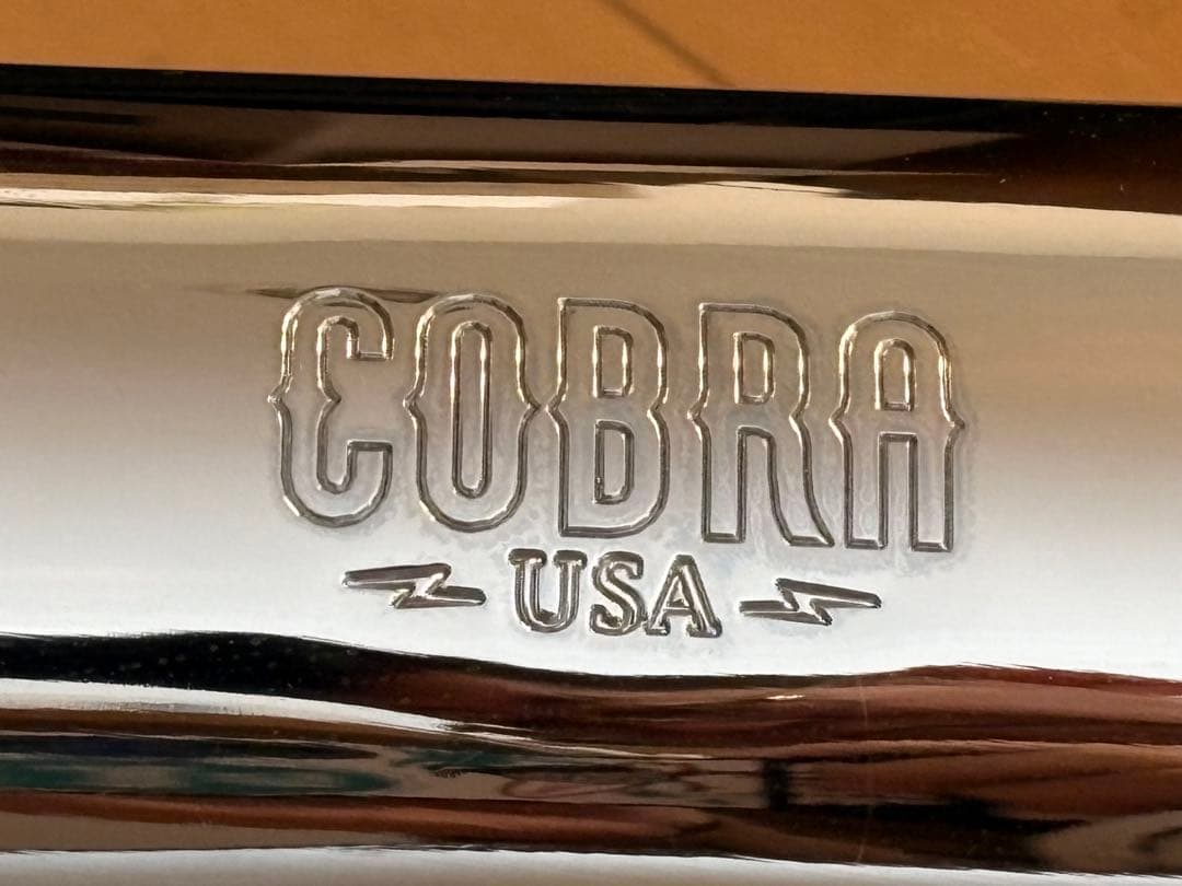 COBRA Race Pro Tips 3インチ スリップオン マフラー【消音】