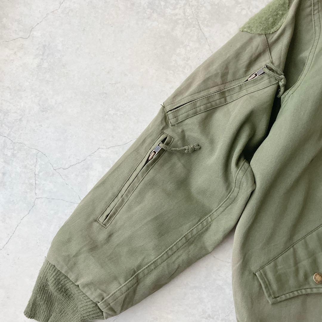 カナダ軍 オリーブ MA-1 フライトジャケット ロイヤルエアフォース