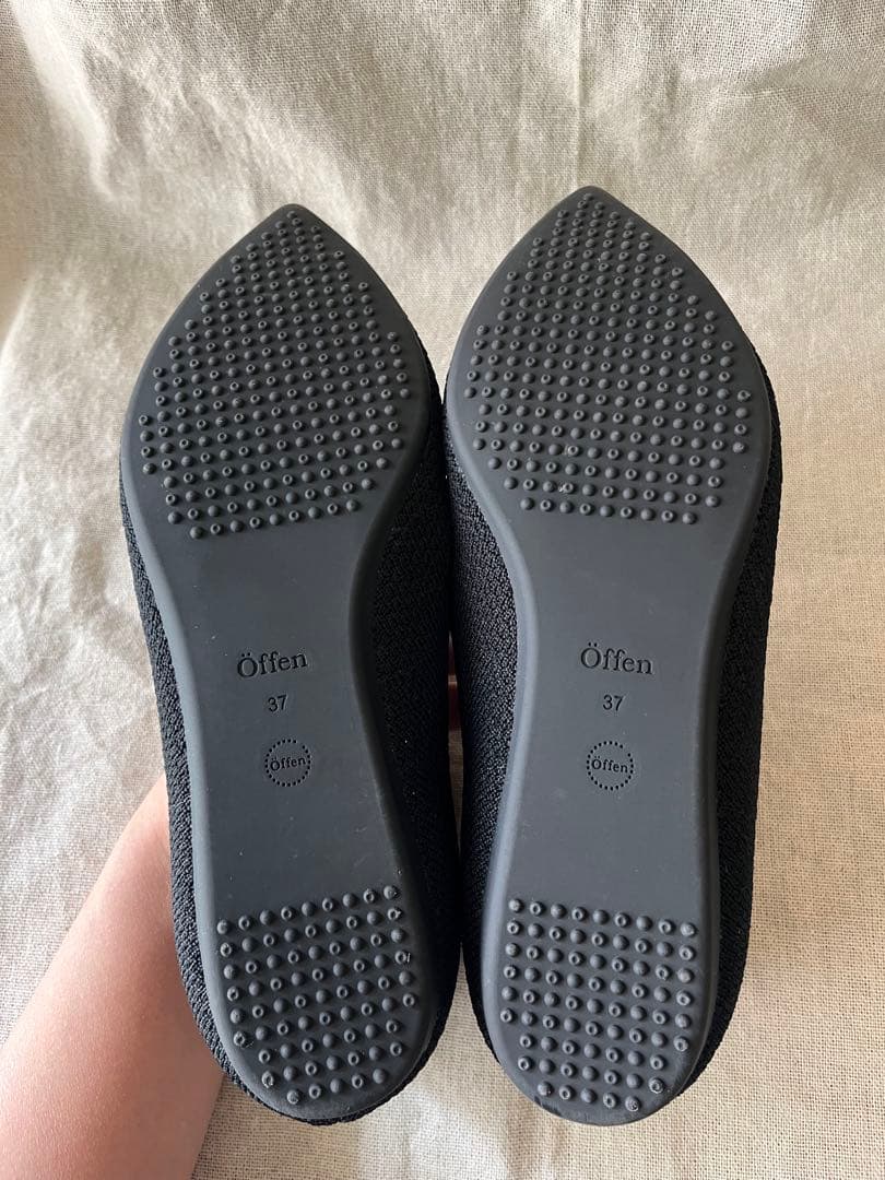 Öffen（オッフェン） pointed-CURLS パンプス37