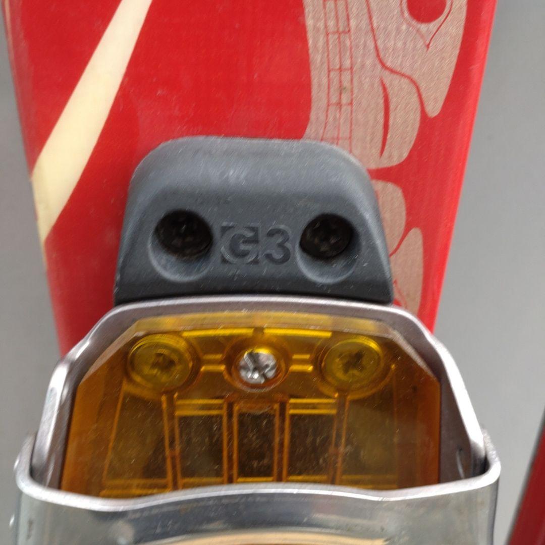 テレマークK2 スキー板162cm シール　流れ止付